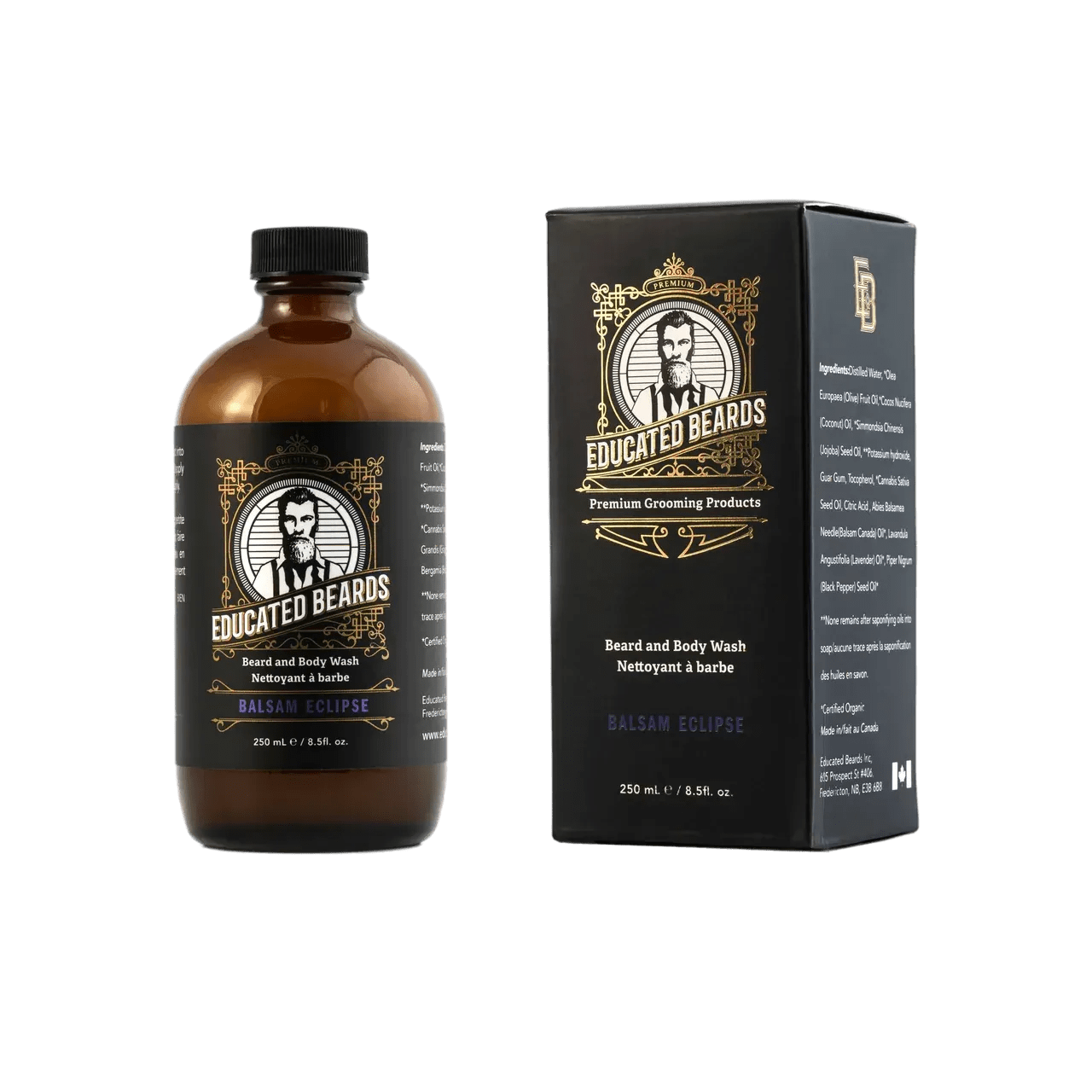 Educated Beards BEARD & BODY WASH Balsam Eclipse