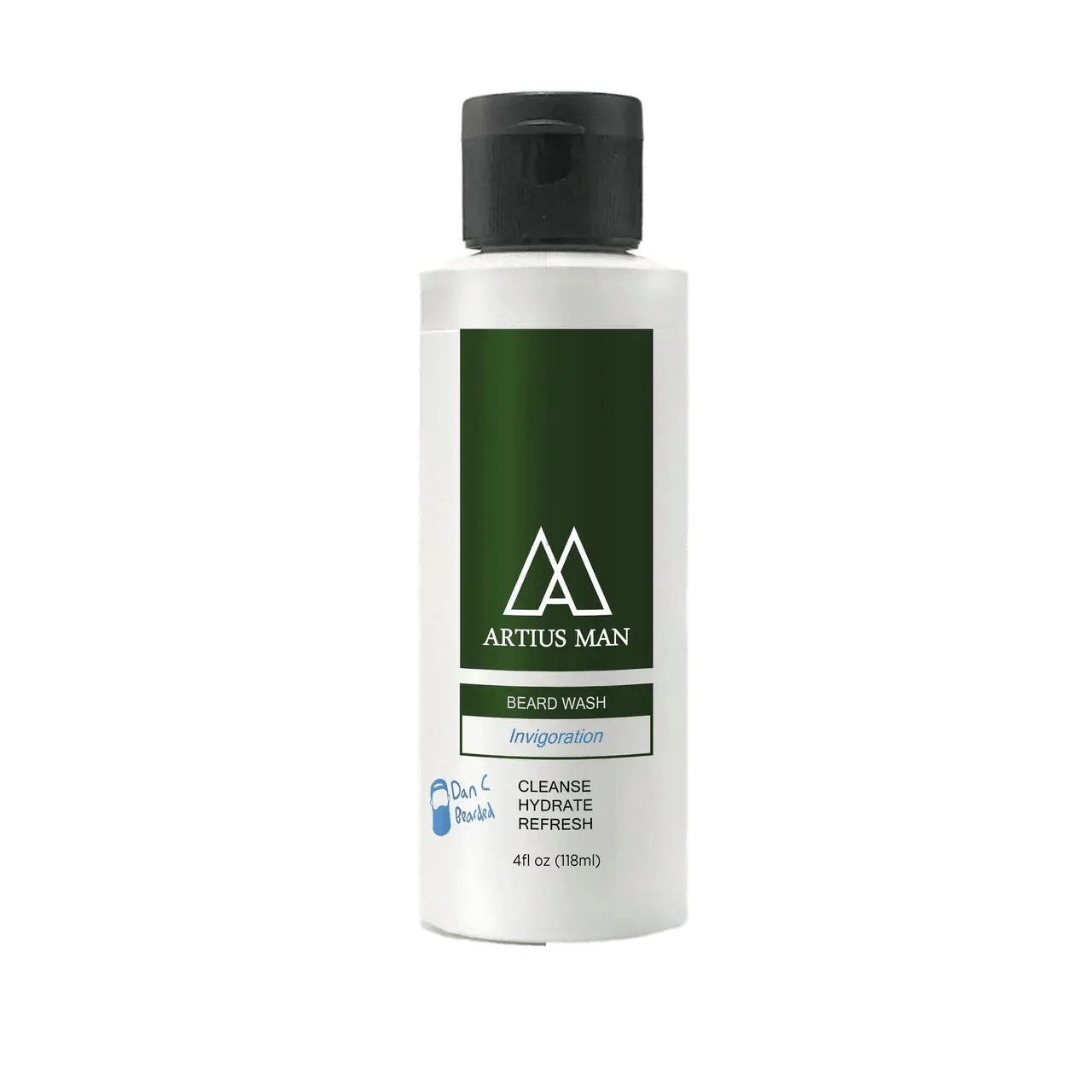 Artius Man BEARD WASH Invigoration Dan C Collaboration