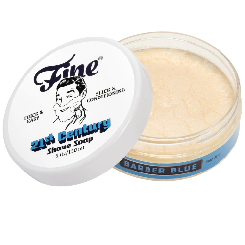 Fine Accoutrements SHAVE SOAP Barber Blue