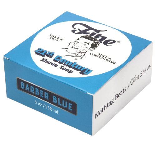 Fine Accoutrements SHAVE SOAP Barber Blue