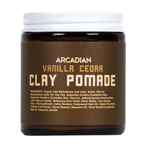 Arcadian CLAY POMADE Vanilla Cedar